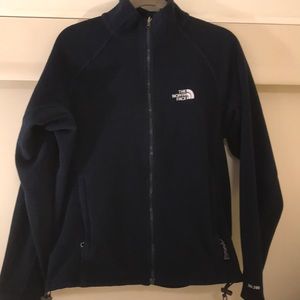 Men’s zip up North Face fleece